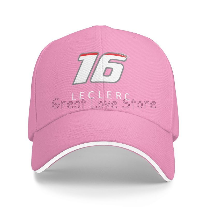 Charles Leclerc Grafiskt Tryck Basebollkeps Unisex Sommar Utomhus Solskydd Hinkhattar Snapback Keps Pappa Hatt