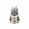 Bistable Vandal-proof Pushbutton 250V 5A 19X38Mm Blue