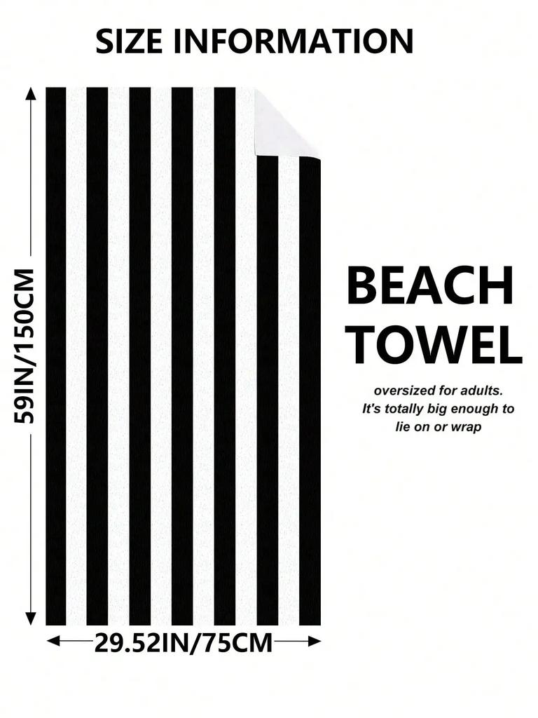 1pc Style Blue Mandalay Pattern Beach Towel,Ultra-Fine Fiber Beach Blanket,Highly Absorbent Bath Towel,Suitable For Summer