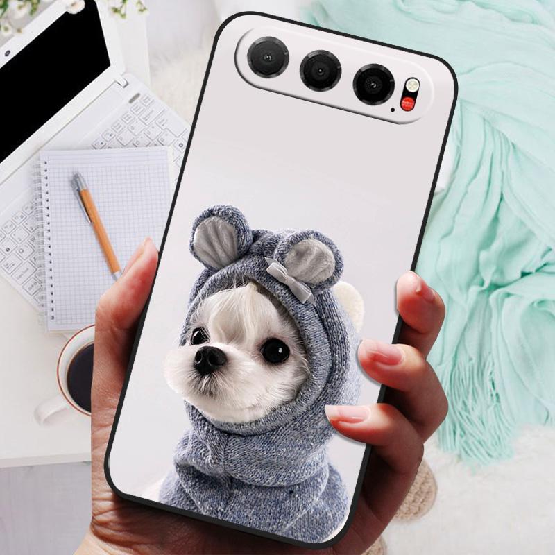 For ZTE Nubia Air 5G Case NEW TPU Silicone Shockproof Cat Phone Cover For Nubia Air Z2468N Funda Printing NubiaAir Soft Coque