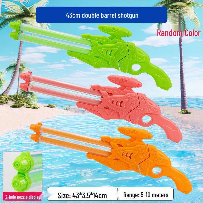 Dinosaur Backpack Water Gun Toy - Small Pull-Out Spray Gun with Gatling Large Capacity