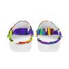 Women Men Printed EVA Clogs Lightweight Breathable Slip On Garden Beach Pool Bathroom Home Casual Sandals Indoor Outdoor Wear