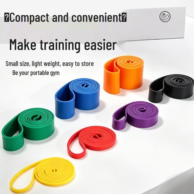 TPE Elastic Pull-up & Yoga Resistance Band for Strength Training