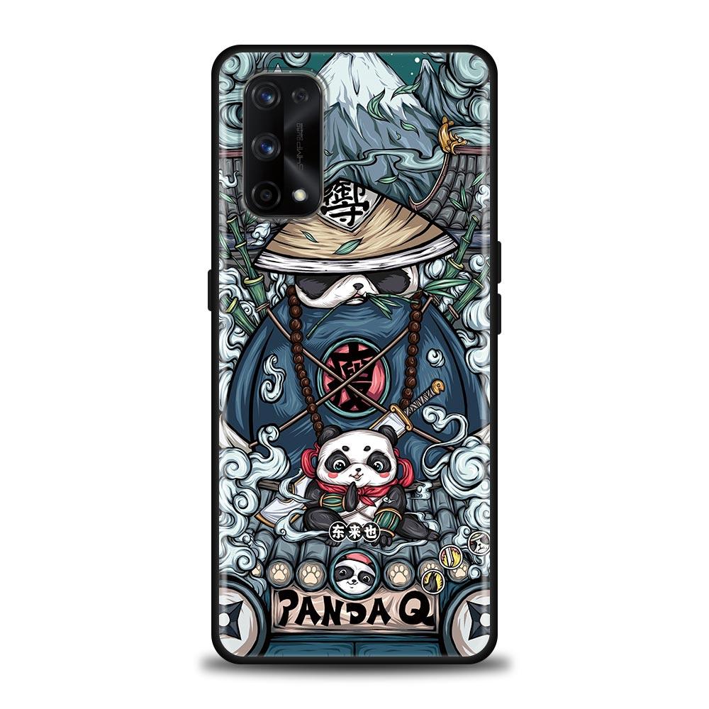 Japanese Style Art Samurai Phone Case For Oppo Realme 8i 8 9 7 6 5 Pro 9i 7i 5i 6i XT 5G Cases Soft Cover Realme 8Pro 8i