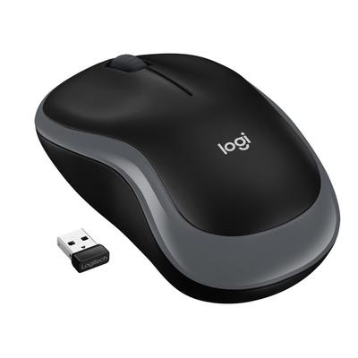 Logitech m185 muis, snelgrijs