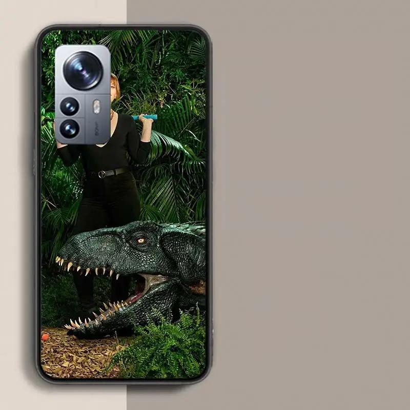 World Jurassic Park Phone Case For Xiaomi Poco X3 NFC X4 GT M3 M4 M5 M5S X7 X6 X5 F6 Pro F5 F4 Mi F3 F2 Cover TPU Capa Coque Cle