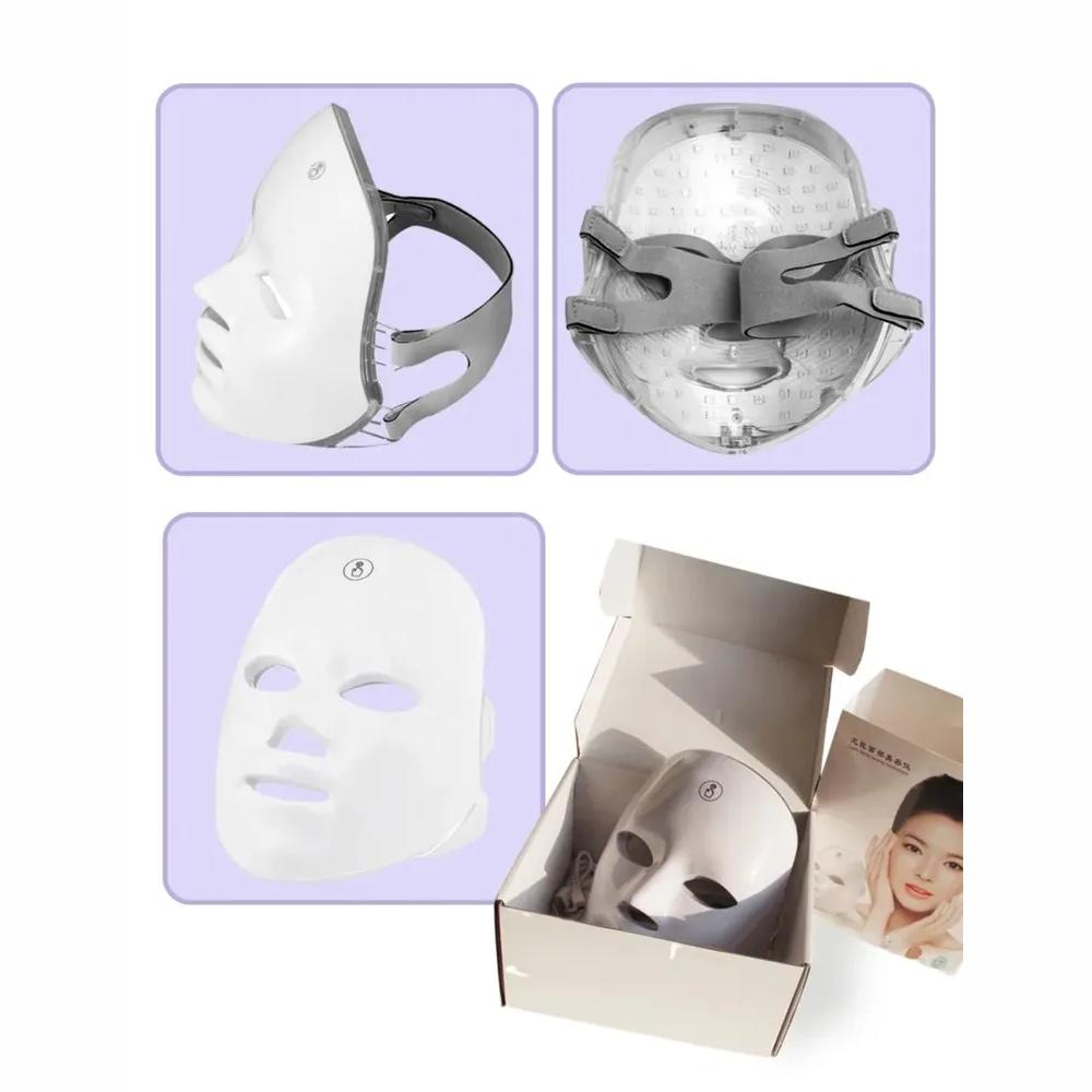 LED face mask, light therapy, phototherapy for face