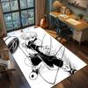 Hunter × Hunter Printed Rug Carpet Large Area Rug Non Slip Washable Floor Mat for Gamer Room Decor -xia80