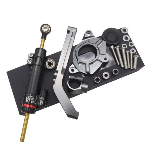 Kawasaki Z1000 CNC stūres amortizators Titāna