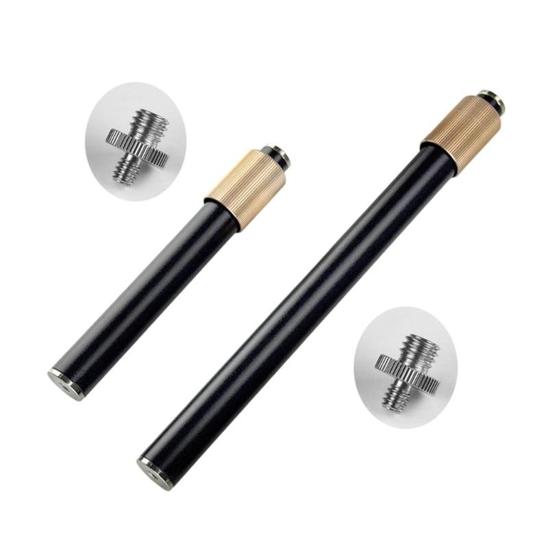 Strong Iron Telescoping Link Post 21/39cm Modifiable 1/4" To 3/8" Mount For Photography Equipment Support