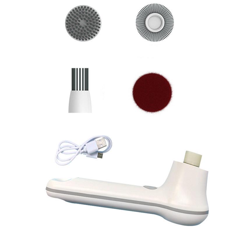 Elektrische Reinigungsbürste, wasserdicht, für den Haushalt, multifunktional, für die Küche, leistungsstark, kabellos, Handgerät für Badezimmer, Fliesen,