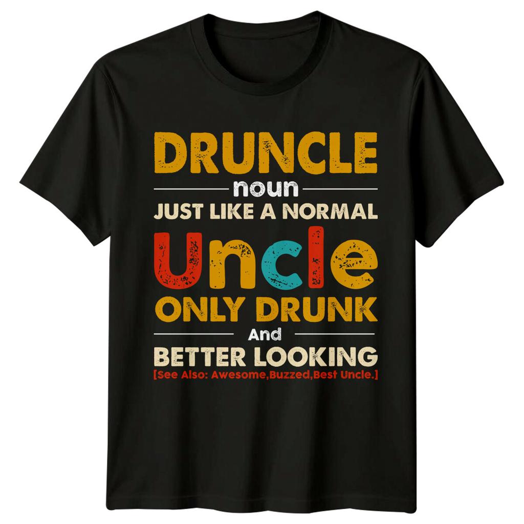Druncle Definition Mens T-Shirt Funny Uncle Gift