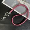 Light Luxury Rhinestone Phone Lanyard: Diamond Crossbody Chain & Bracelet Pendant.