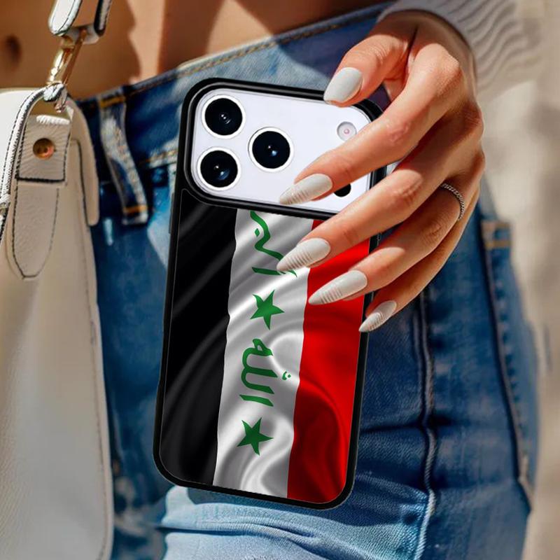 Irak Irak Flagge Handyhülle Für iPhone 17 Air 14 15 13 12 Max Hülle Für Apple 14 15 16 16e 11 Pro Max Plus