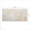 Modern Protective Keyboard Mat Bright Abstract Waves 120X60 Cm