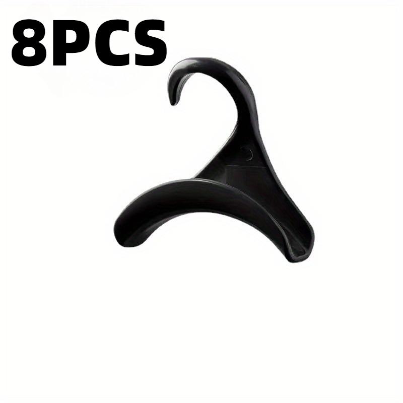 8PCS Bag Hook Wardrobe Multifunction Handbag Organizer Hanger Hook Reusable Handbag Hat Scarf Storage Rack Sturdy Curved Design