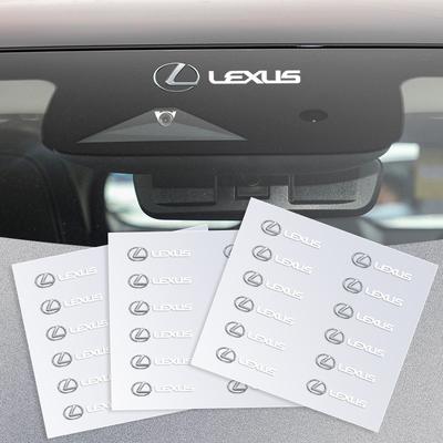 1/2/5/10pcs Car Logo Stickers Door Side Window Body Universal Decal for ES300 RX330 RX300 GS300 IS250 IS200 CT200h NX RX