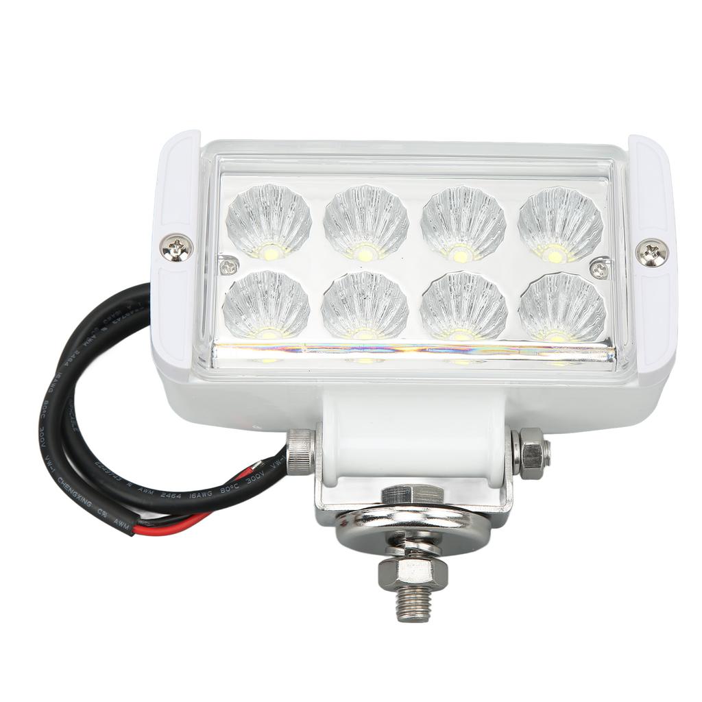 Working Light 12V‑24V 16W Waterproof Working Lamp Universal Fit for Truck Off Road Vehicle Yacht Outdoor Lighting