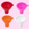 8Cm Silicone Wide-Mouth Funnel Milk Powde Bean Funnel Large-Caliber Multi-Function Wine Leak Oil Leak Kitchen Accessories