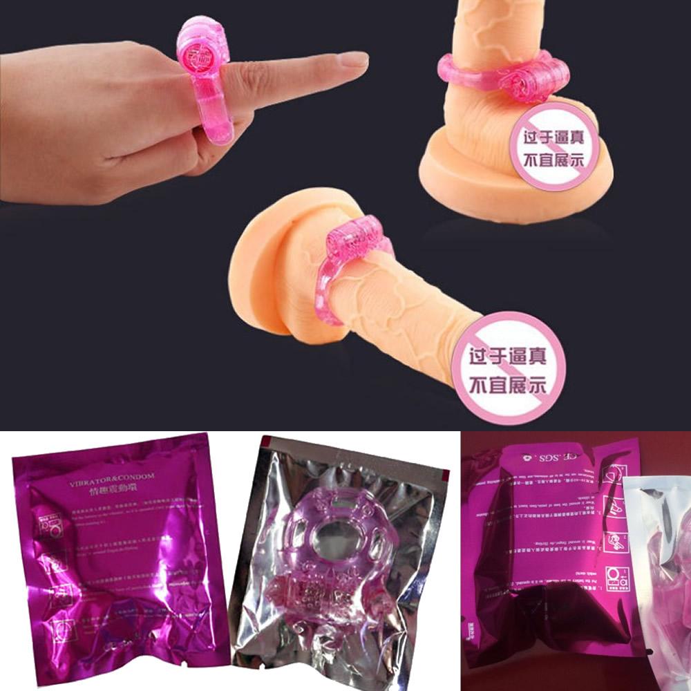 Cock Ring Vibrator Vibrating Rings Clitoral Stimulator Penis Erect Erection Enhance Sex Ability Product Sex Toys for