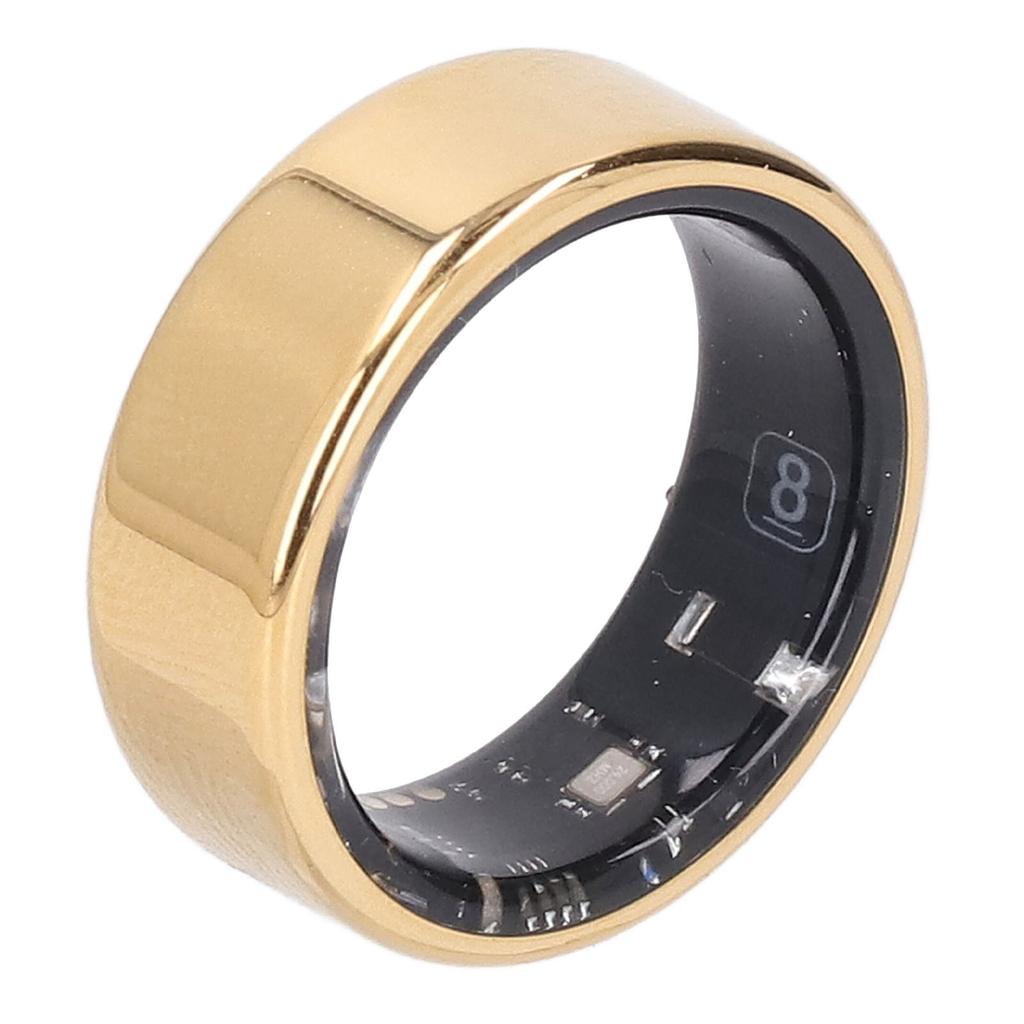Smart Ring Sport Sleep Health Monitoring Remote Care IPX8 Waterproof Lightweight Fitness Rings with Charging Case