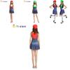 Adult Womens Trendy Mario Dress For Halloween Parties With Unique Fantasy Design
