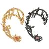 Elegant Dragon Themed Ear Cuff Zircon Ear Cuff Adjustable Ear Clip Stylish Woman Earrings Not Piercing Earring for Daily