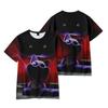 T-shirts Critters Souriants Imprimés Décontractés Cosplay Manches Courtes Hauts pour Hommes Femmes