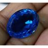 Oval Cut Natural Sapphire Kashmiri Blue 20 Ct AAA+ Certified Loose Gemstone