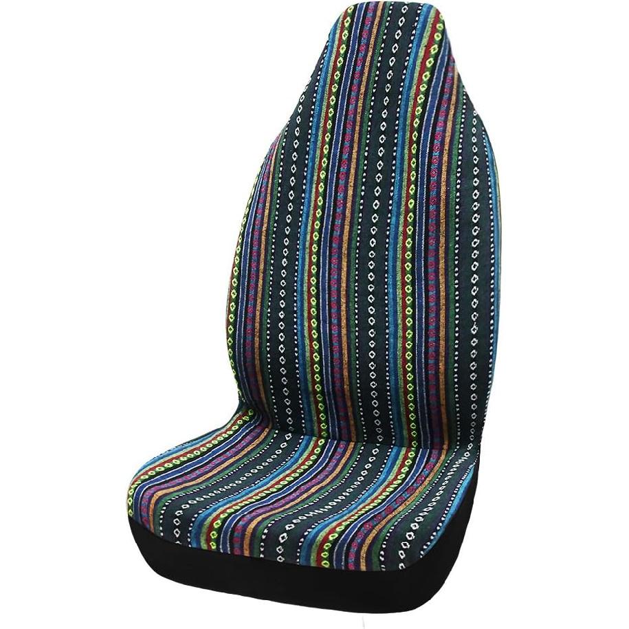 uxcell Universal Baja Seat Cover Universal Durable Bucket Seat Cover for Car SUV Automotive Navy Blue