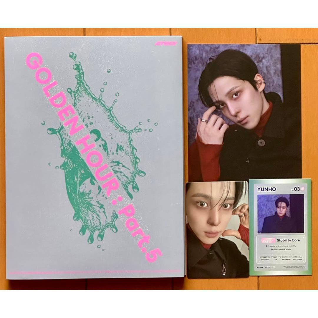 Used ATEEZ GOLDEN HOUR: Part.5 Yunho Photocard
