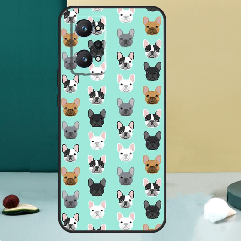 

Funny Boston Terrier Dog For Realme GT 6T 5 6 GT 7 Pro C67 C75 C61 C55 C53 C51 C21Y C25S 10 11 12 13 14 Pro Plus Case Realme C35