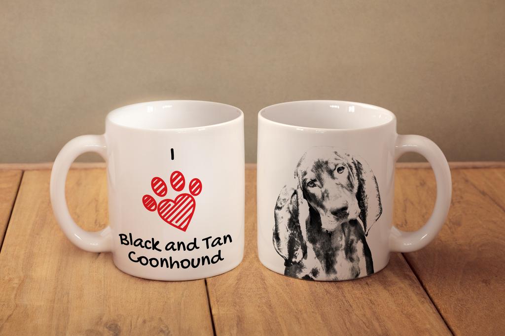 Black and Tan Coonhound – Cup with a dog, cute cup with graphics | Art-Dog