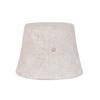 VARZAR VA Square Drop Overfit Bucket Hat Ivory