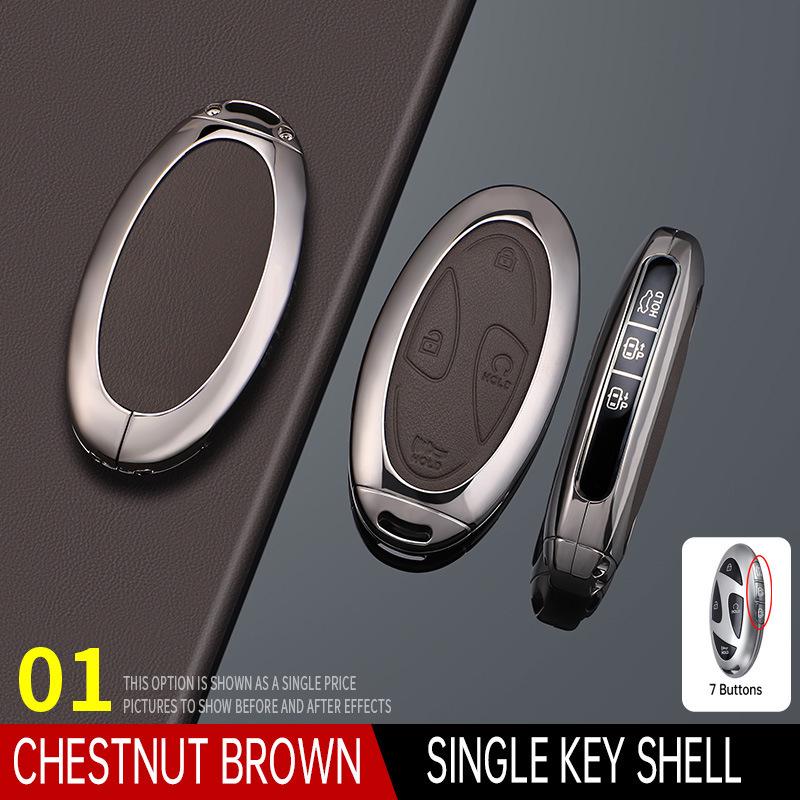 Compatible Key Case for Hyundai Tucson, Sonata, Encino, Santa Fe, Elantra - 11th Gen Models (Unisex).