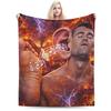 Soft Blankets Kids Adult Camping Funny Charlie Kirk Throw Blanket  Flannel Bedspread For Couch Chair Novelty Sofa Bed Cover