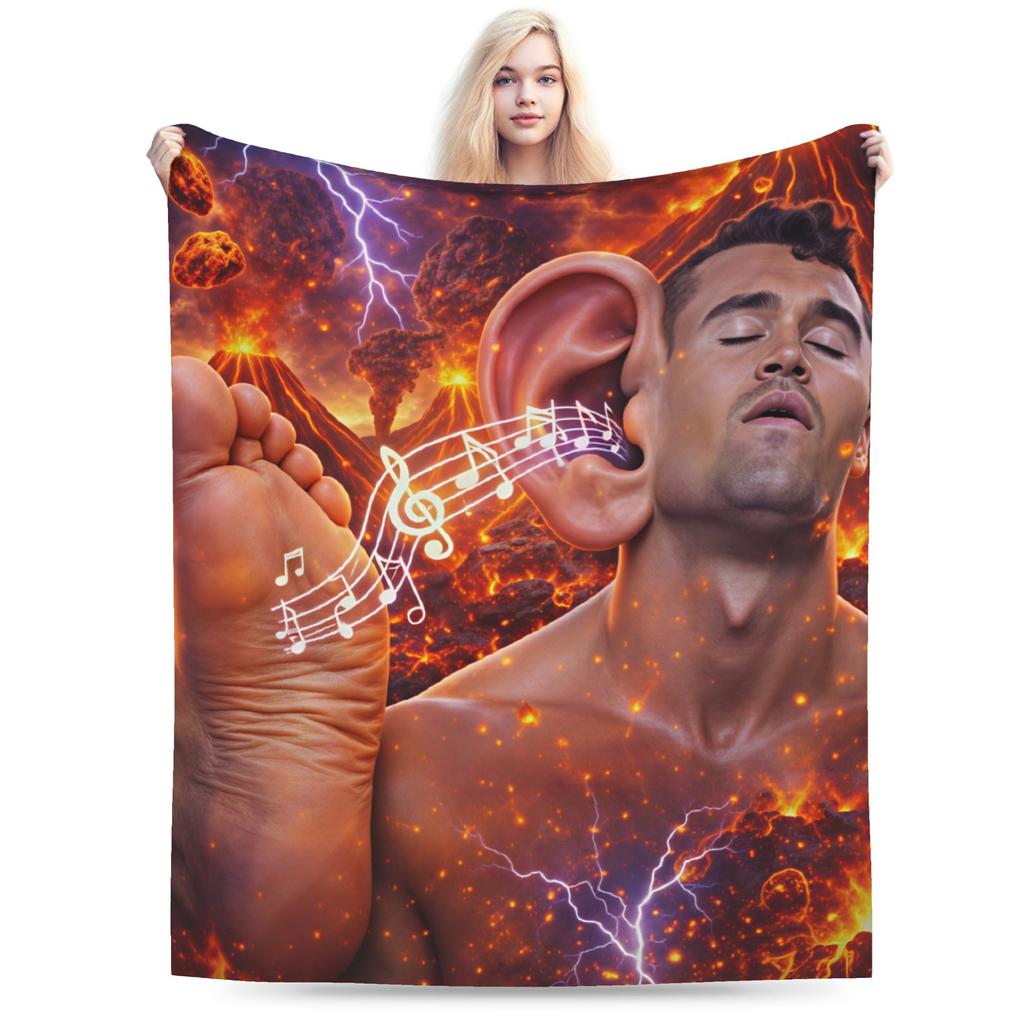 Soft Blankets Kids Adult Camping Funny Charlie Kirk Throw Blanket Flannel Bedspread For Couch Chair Novelty Sofa Bed Cover