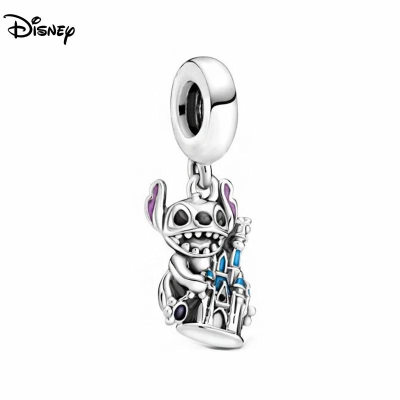 New 925 silver Stitch Donald Duck Charm Bead suitable for original women's bracelet DIY jewelry gift