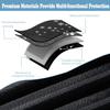 Car Windshield Snow Cover For Ice And Snow- Durable 600D Oxford Fabric With Side Mirror Covers Ice Scrapers Waterproof Windproof Dustproof Windshield