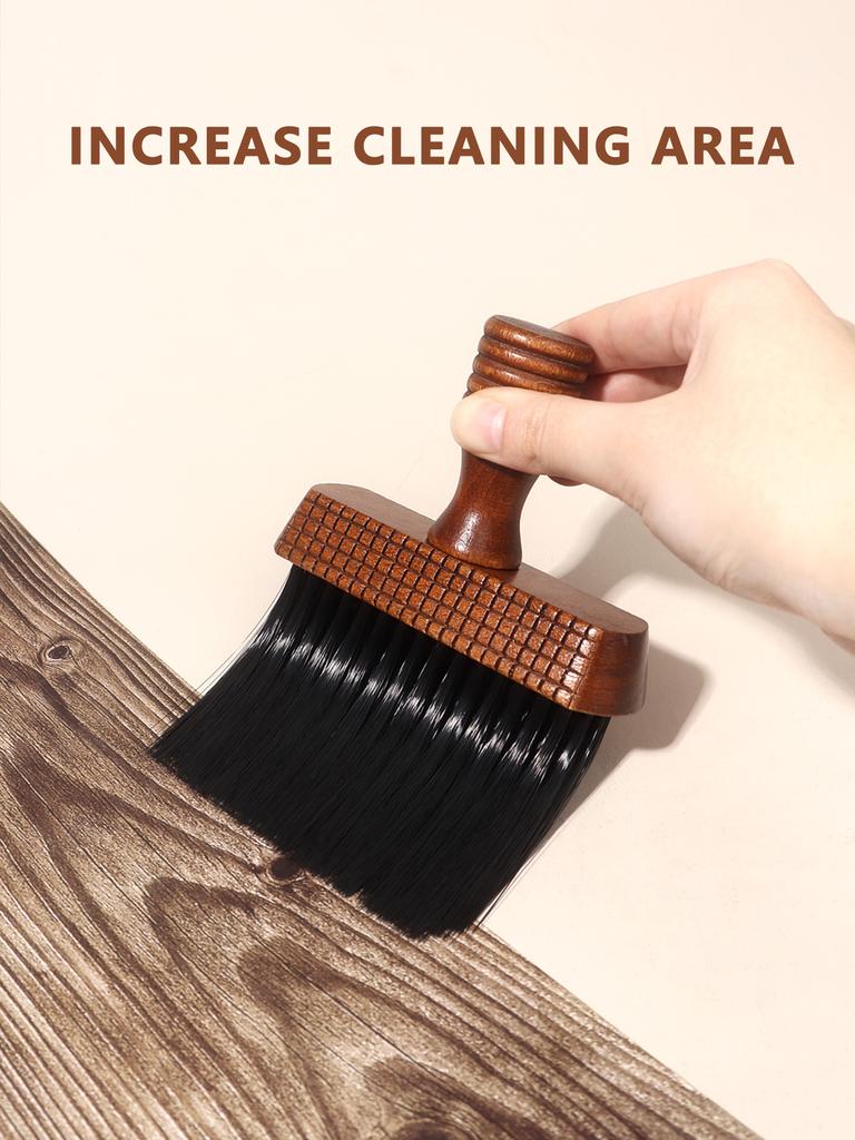 1pc neck dust collector, soft cleansing facial brush, suitable for hairdressers and household use, Special for real hair wigs