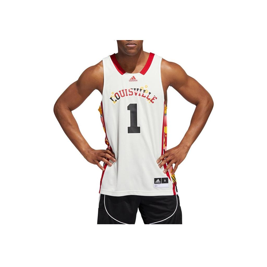 adidas Louisville HBE Jersey Cream White/Team Power Red Men Streetwear HS6659