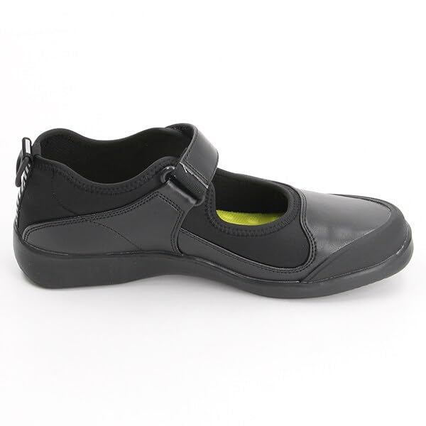 Achilles Sorbo Women's CUD 0840 Black Walking Shoes, Four Two Three Designs, Lightweight and Comfortable, Size 23.0 cm