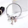 Steampunk Love Fashion Bracelet Bracelet Jewelry Sea Shell Charm Cuff Bracelet Fashion Wire Chain Jewelry Gift