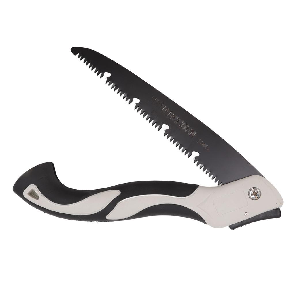 Folding Saw 10inch Blade Manganese Steel Triple Cut Teeth Small Hand Pruning Saw for Trees Trimming