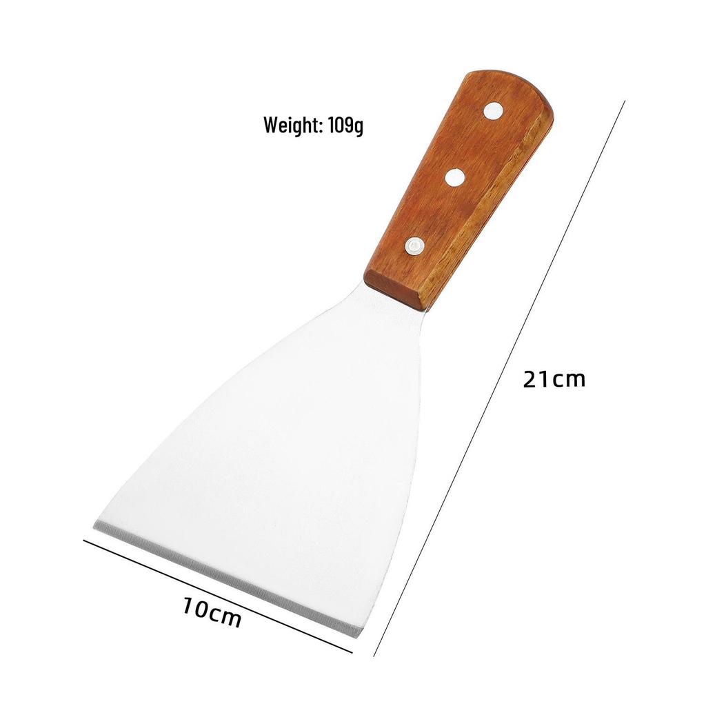 Stainless Steel Cooking Spatula for Pancakes, Pizza, Steak, and Fish