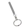 Stainless Steel Retractable Pocket Pen Simple Portable Metal Keychain Key Chain Gift