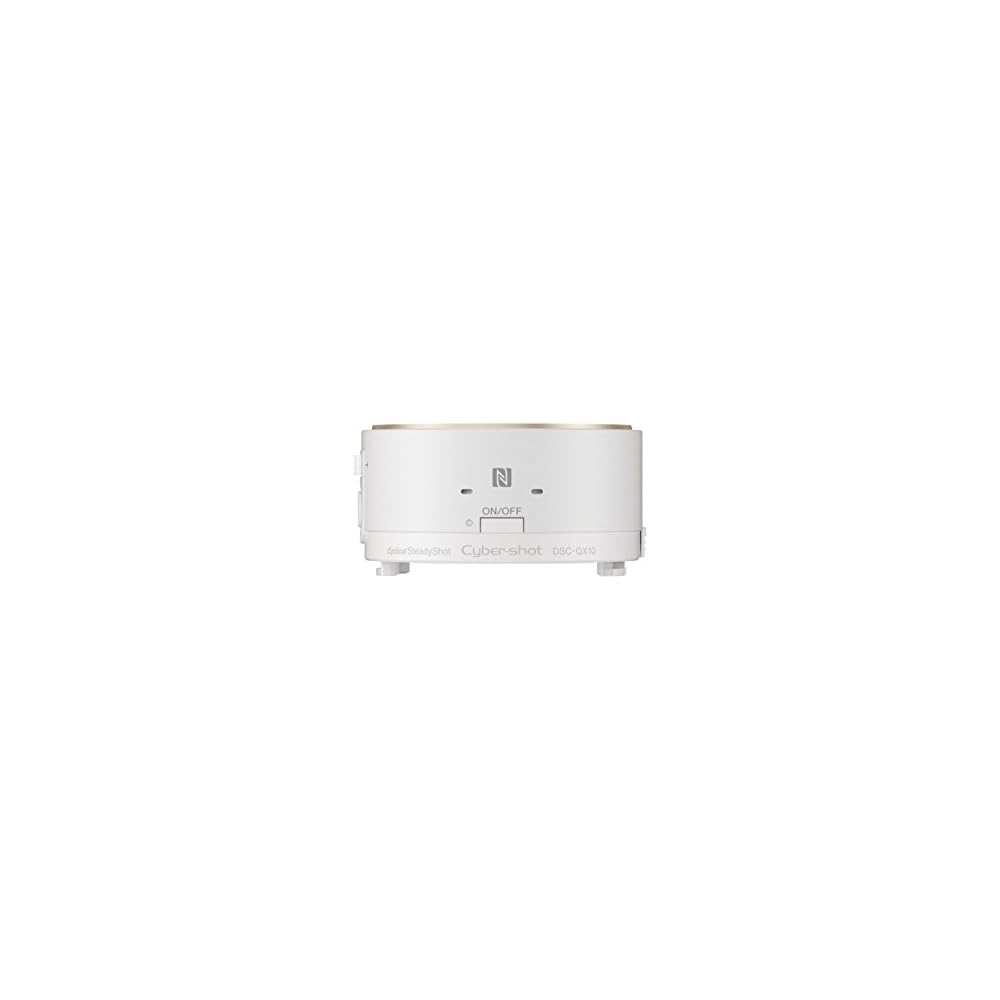 SONY Digital Camera Cyber-shot Lens-Style Camera QX10 White DSC-QX10-W
