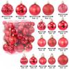 11/11pcs Christmas Ball Ornaments Special-shaped Christmas Tree Party Decoration New Christmas Spheres Pendant Short Snail Set