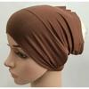 Soft Modal Inner Hijab Caps Muslim Stretch Turban Cap Islamic Underscarf Bonnet Hat Female Headband Turbante Mujer 2020