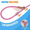 Grand Line Pet Slip Lead Rope for Extra Large Dogs and Cats Pink X 150cm Small, Medium, Large, - 1.5m 0.6cm